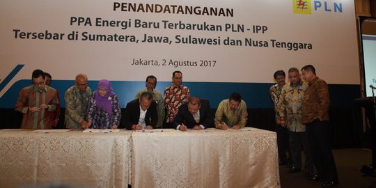 Genjot pemanfaatan EBT, PLN teken PPA dengan IPP di 64 titik lokasi