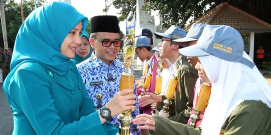 Istri Bupati Anas kampanyekan imunisasi campak rubella