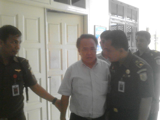 eks kepala bpad sumut ditahan