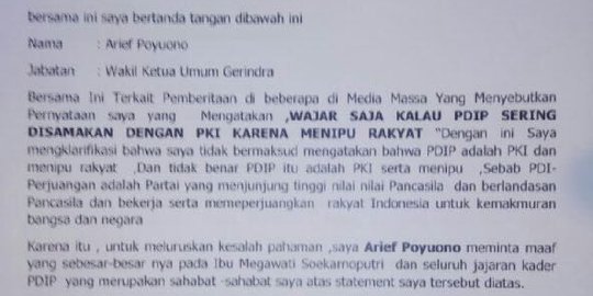 Ketua organisasi sayap PDIP laporkan Waketum Gerindra ke Polda Metro