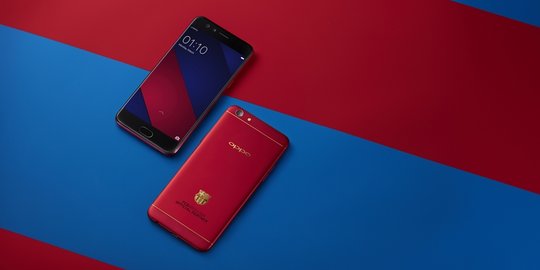 OPPO F3 Barcelona dijual terbatas