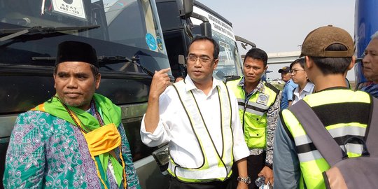 Menhub akui tak masalah jemaah haji pindah ke Bandara Cengkareng