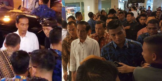 Jalan-jalan di Discovery Mall Kuta, Jokowi beli jaket Rp 1,5 juta