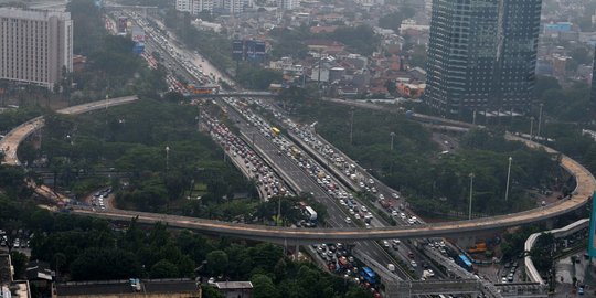 Simpang Susun Semanggi sudah dicoret-coret, Pemprov akan pasang CCTV