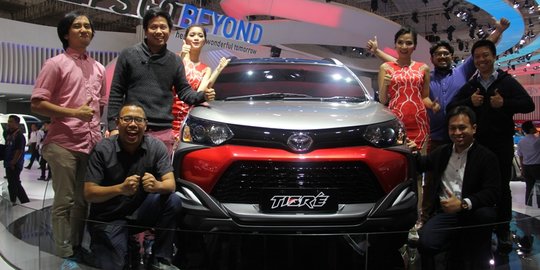 Ezzy, nama Avanza modifikasi di GIIAS 2017