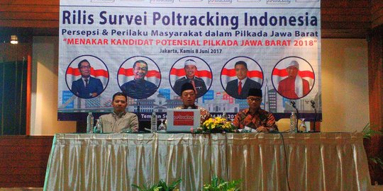 Poltracking: Pemilu 2019 paling mungkin diikuti dua calon