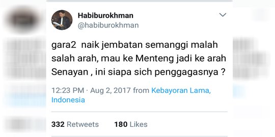 Solusi kocak Sekda DKI buat Habiburokhman yang nyasar di Semanggi