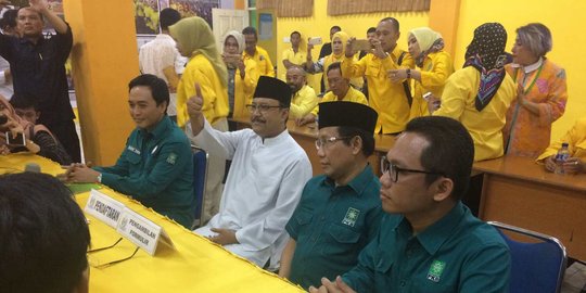 Ditemani Halim, Gus Ipul ikut penjaringan Golkar untuk Pilgub Jatim