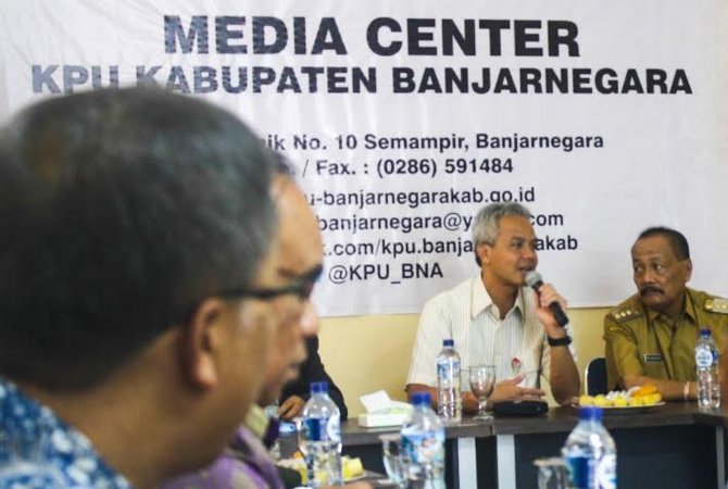 ganjar pranowo di banjarnegara