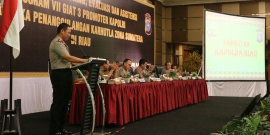 Mabes Polri kumpulkan Kapolda se-Sumatera bahas masalah karhutla