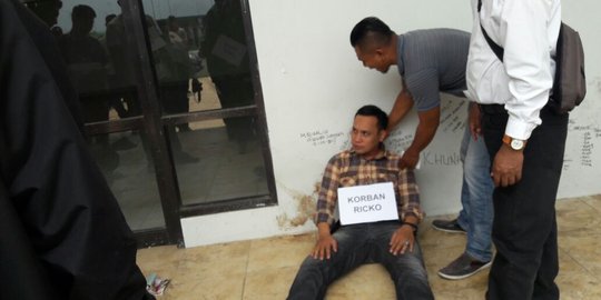 Diduga darah bobotoh Ricko masih membekas di Stadion GBLA