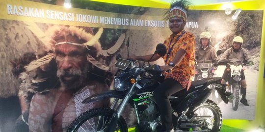 GIIAS 2017, pengunjung bisa rasakan motoran di Papua seperti Jokowi