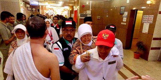 55 Ribu lebih jemaah sudah diberangkatkan dari Madinah ke Makkah