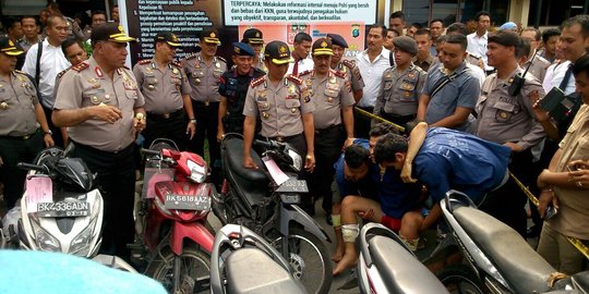 451 Pelaku kejahatan di Medan dikirim ke bui