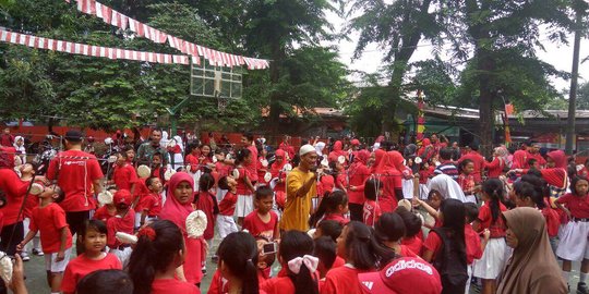 HUT RI ke-72, PDI Perjuangan gelar lomba dan kenang pahlawan