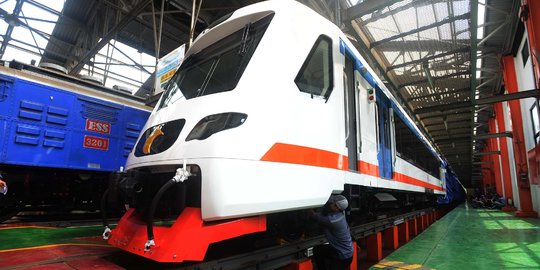 Ini penampakan kereta Bandara Soekarno-Hatta