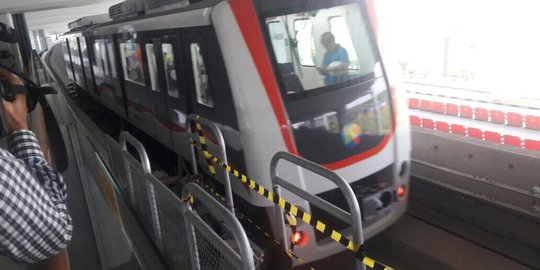 Menhub Budi usai uji coba skytrain Bandara Soekarno-Hatta: Perfect!