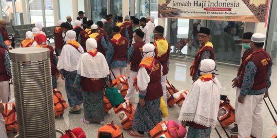 Banyak jemaah belum terekam datanya di imigrasi Bandara Madinah