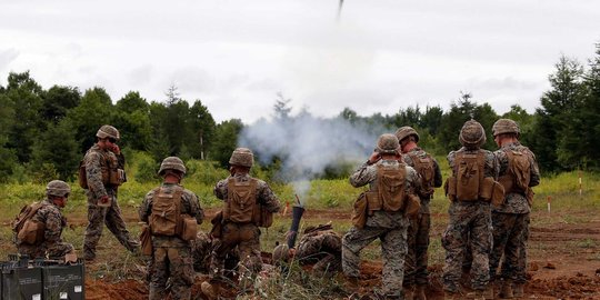 Aksi Jepang-AS gelar latihan gabungan di tengah gertakan Kim Jong-un