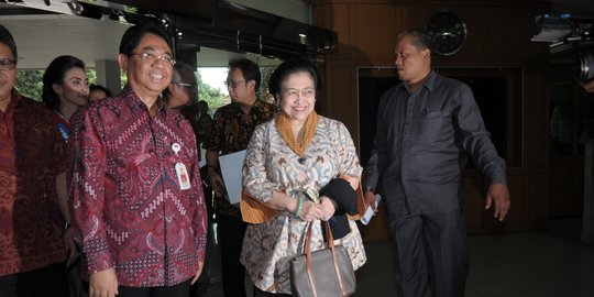 Megawati dan BJ Habibie hadiri sidang tahunan, SBY absen