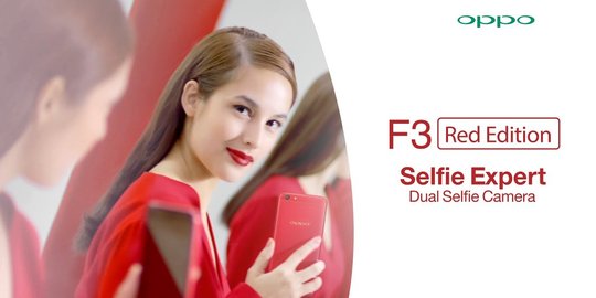 Kelangkaan OPPO F3 Red Edition sempat terjadi di ITC Roxy Mas