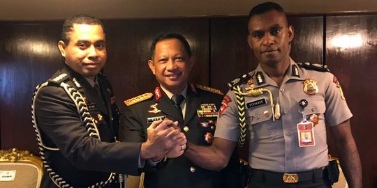 Kapolri ungkap alasan Jokowi pilih putra Papua jadi ajudan