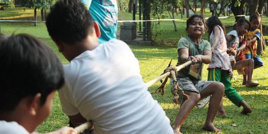 Lomba 17 Agustus yang seharusnya tidak dilakukan sendirian