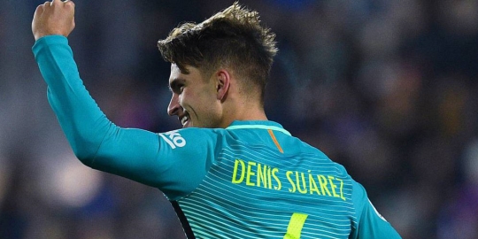 Tottenham siap tebus klausul Denis Suarez
