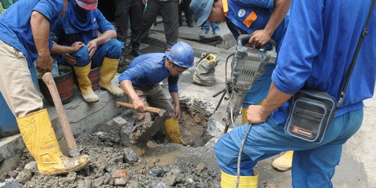 Target pemasangan  pipa  air bersih di  Tangerang mencapai 