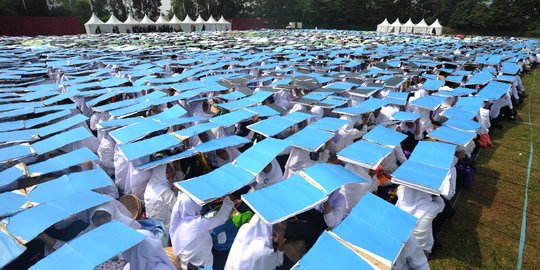 6.000 Mahasiswa baru IPB semarakkan HUT Kemerdekaan RI