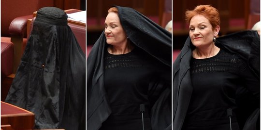 Pakai burka di rapat parlemen, senator Australia picu kemarahan