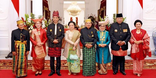 JK sebut Megawati-SBY kompak hadir HUT RI di Istana tenangkan kondisi politik