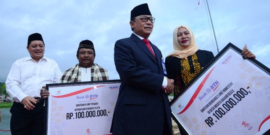 Bank BTN wujudkan Semangat NKRI dengan bantuan sosial