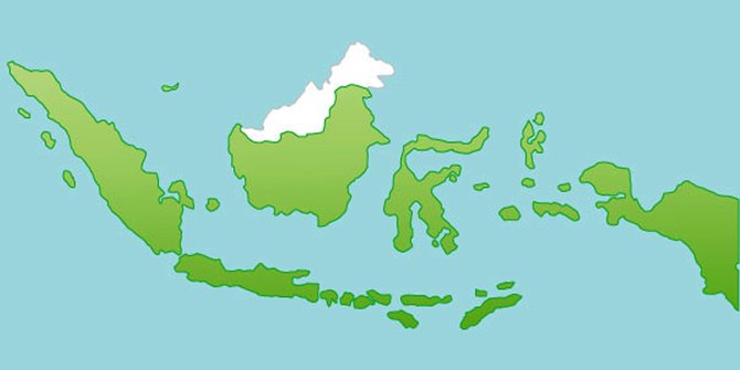Dari 17 504 Pulau  di  Indonesia  16 056 telah diverifikasi 
