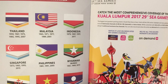 Menpora beberkan bendera Indonesia terbalik di buku panduan SEA Games