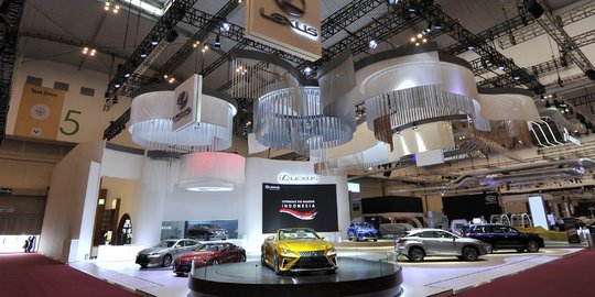 Hasil Lexus di GIIAS: Transaksi Rp 400 miliar hingga Miss Auto Show