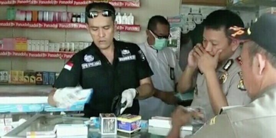 Gerebek toko di Legok Tangerang, polisi sita ratusan obat ilegal