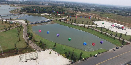 Meikarta bangun taman kota 100 ha hanya dalam 4 bulan