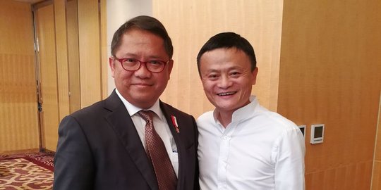 Kunjungan ke China, Menkominfo temui Jack Ma