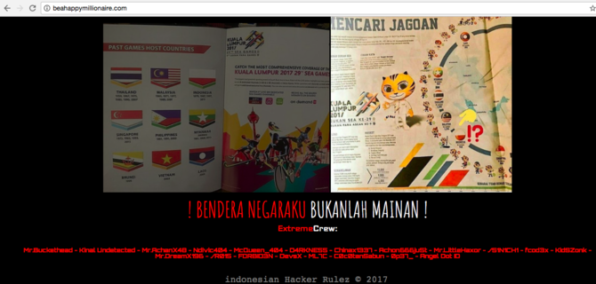 hacker indonesia retas situs malaysia