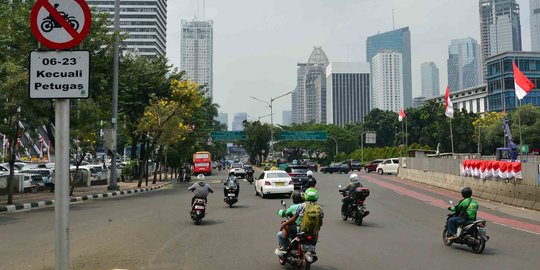 Selain di Jl Sudirman, motor bakal dilarang melintas di Rasuna Said & Imam Bonjol