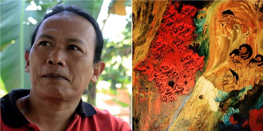 Membongkar hasrat kuasa di atas kanvas