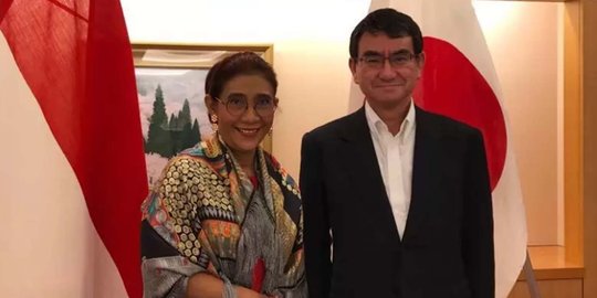 Perangi pencurian ikan, Menteri Susi dipuji pemerintah Jepang