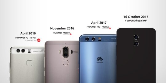 Huawei 'sindir' Galaxy Note 8 untuk sambut flagship terbaru?