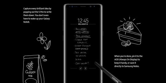 8 perbedaan samsung galaxy note 8 dan samsung galaxy s8+, mana phablet pilihanmu?