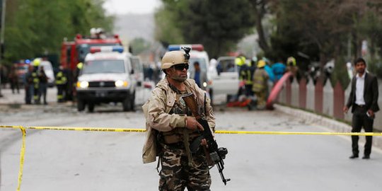 Bom bunuh diri di masjid Syiah Kabul, 14 orang tewas