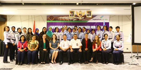 Sekuriti wanita Bandara Ngurah Rai dilatih identifikasi pelaku teror