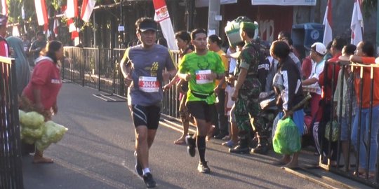 Pembeli bingung, pedagang Pasar Gianyar keluhkan Bali Maraton 2017