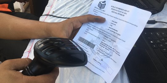 Pilkades Tangerang gunakan barcode antisipasi pemilih palsu