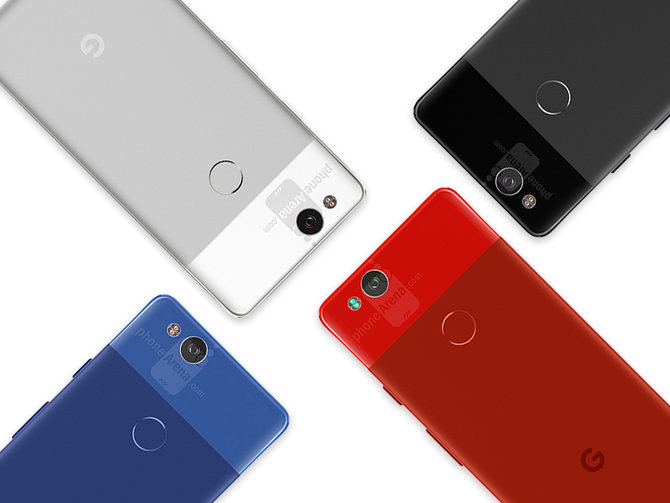 render berdasarkan rumor dari google pixel 2